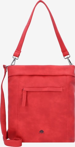 GREENBURRY Shoulder Bag 'Liselotte' in Red: front