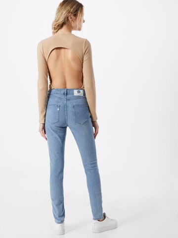 MUD Jeans Skinny Džíny 'Hazen' – modrá