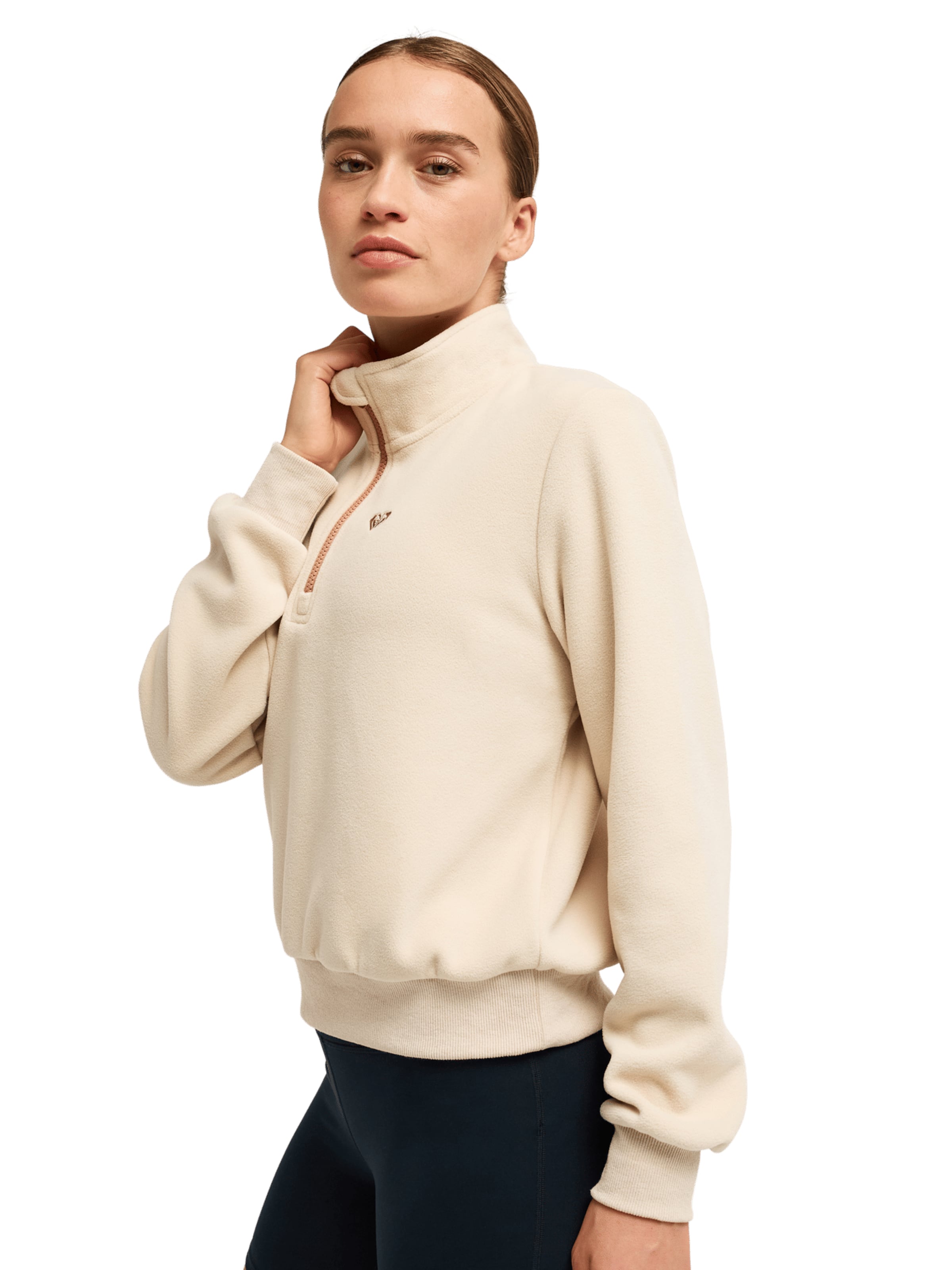 ROXY Pullover 'Waves of Warmth' in Beige