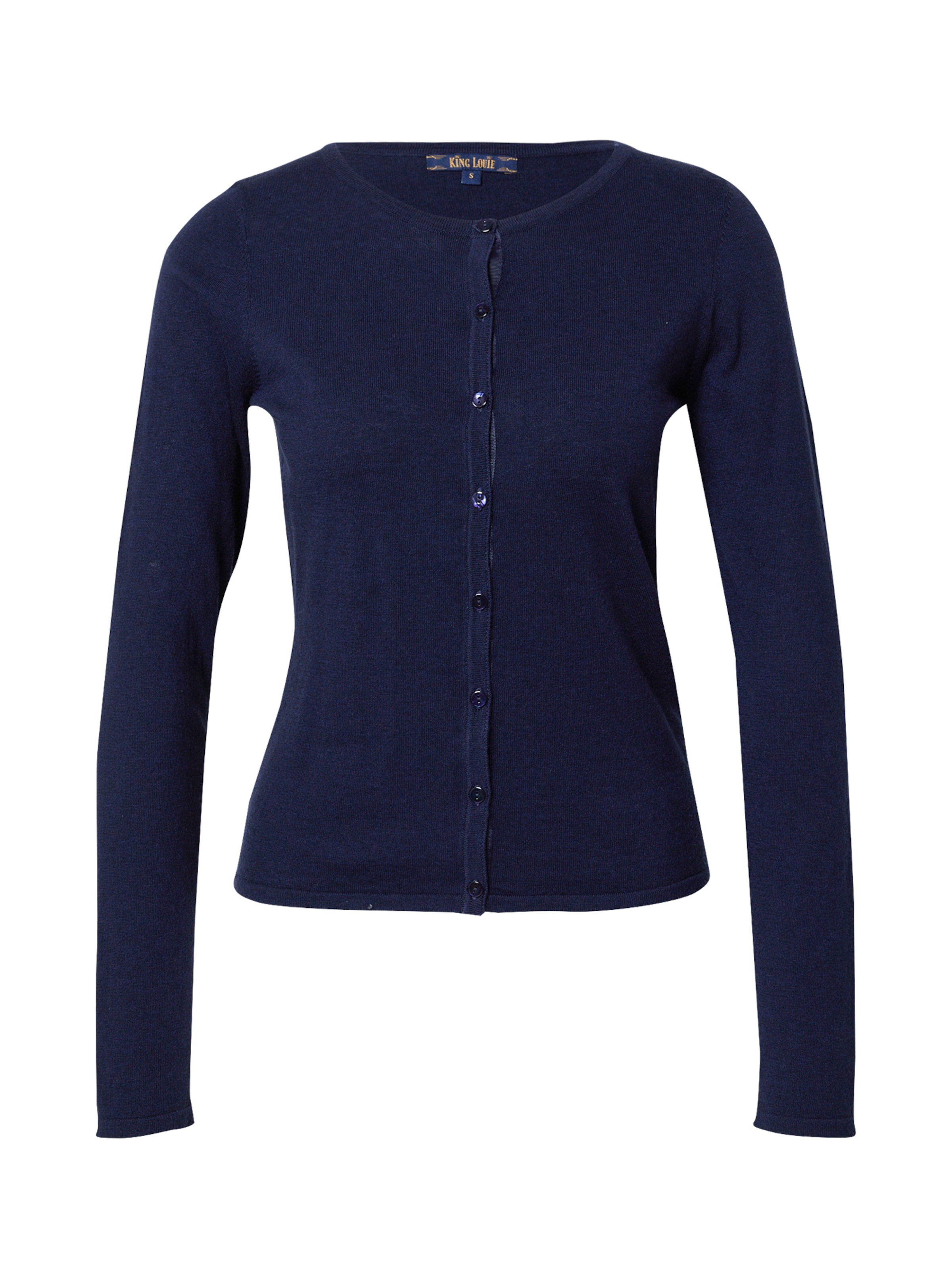 King Louie Вязаная кофта в Синий: спереди