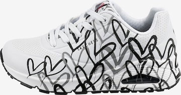 SKECHERS Sneaker 'Uno - Spread The Love' in Weiß