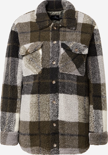Volcom Veste mi-saison 'SILENT' en anthracite / kaki / blanc, Vue avec produit