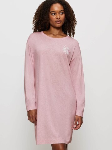 TRIUMPH Pajama shirt ' Endless Comfort ' in Pink: front