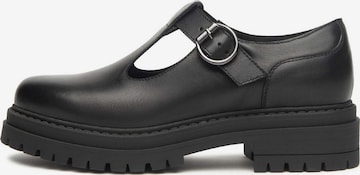 Nero Giardini Instappers 'Folgaria' in Zwart: voorkant