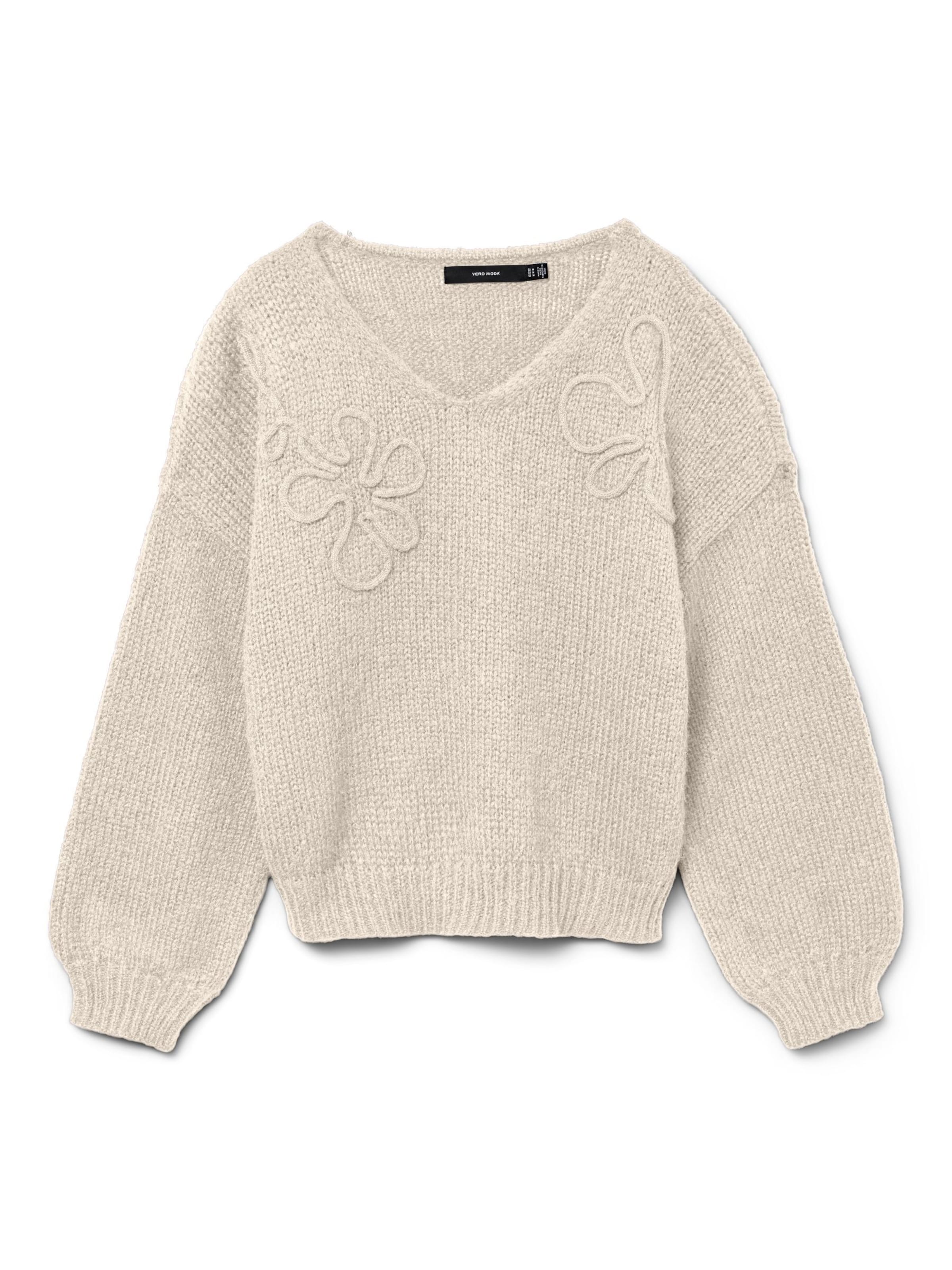VERO MODA Pullover 'VMLollipop' in Grau: Vorderseite