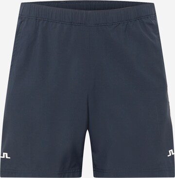 J.Lindeberg Regular Sports trousers in Blue: front