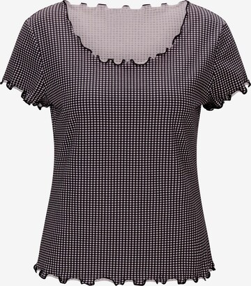 T-shirt Linea Tesini by heine en noir : devant