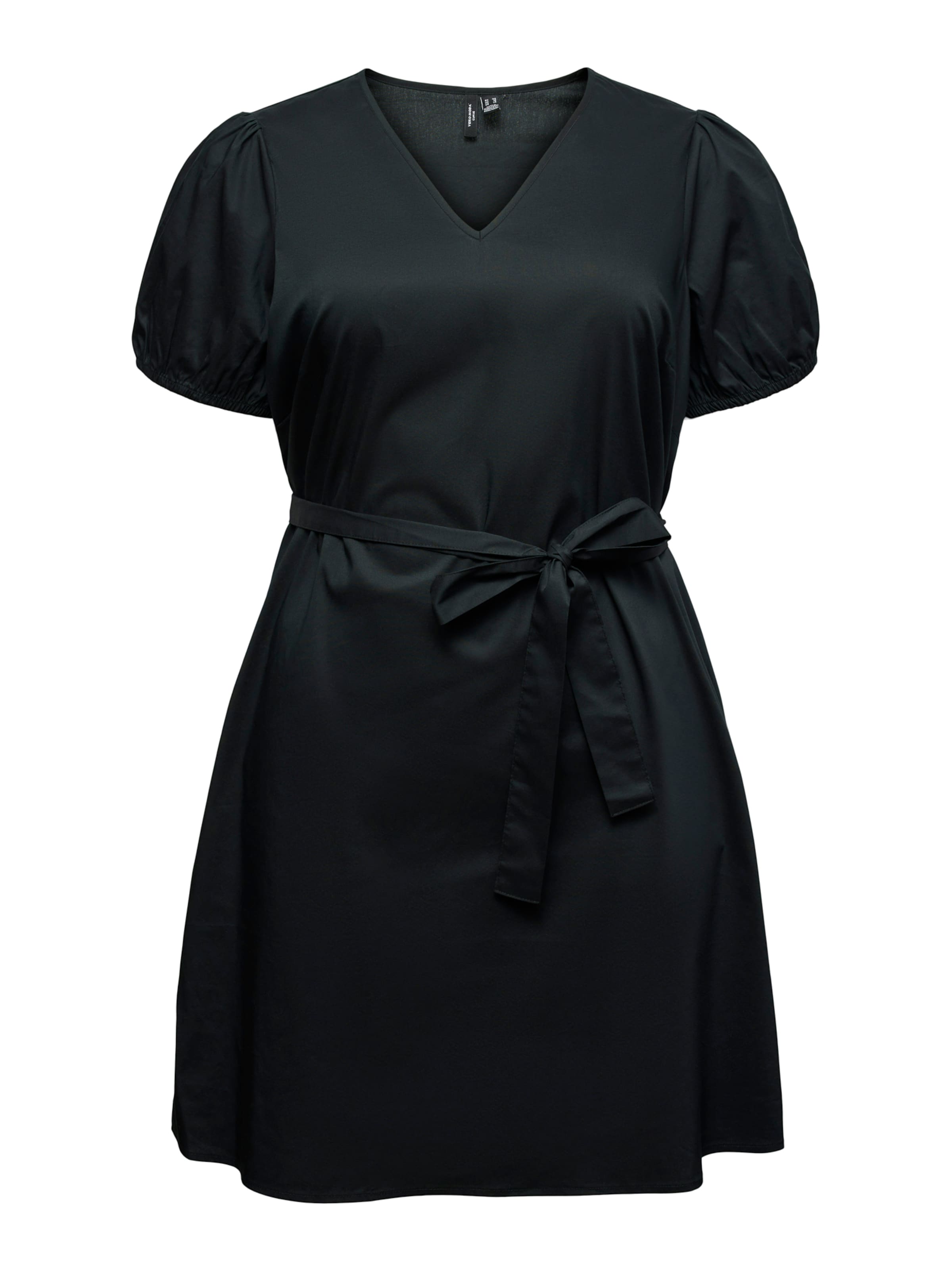 Vero Moda Curve Jurk &#x27;VMCFRIBA&#x27; in Zwart: voorkant