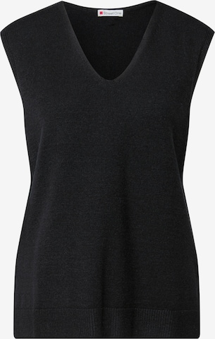 STREET ONE Pullunder in Schwarz: Vorderseite