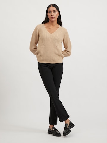 VILA Sweater 'Vioa' in Beige