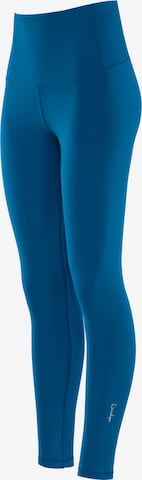Skinny Pantaloni sport 'HWL117C' de la Winshape pe albastru