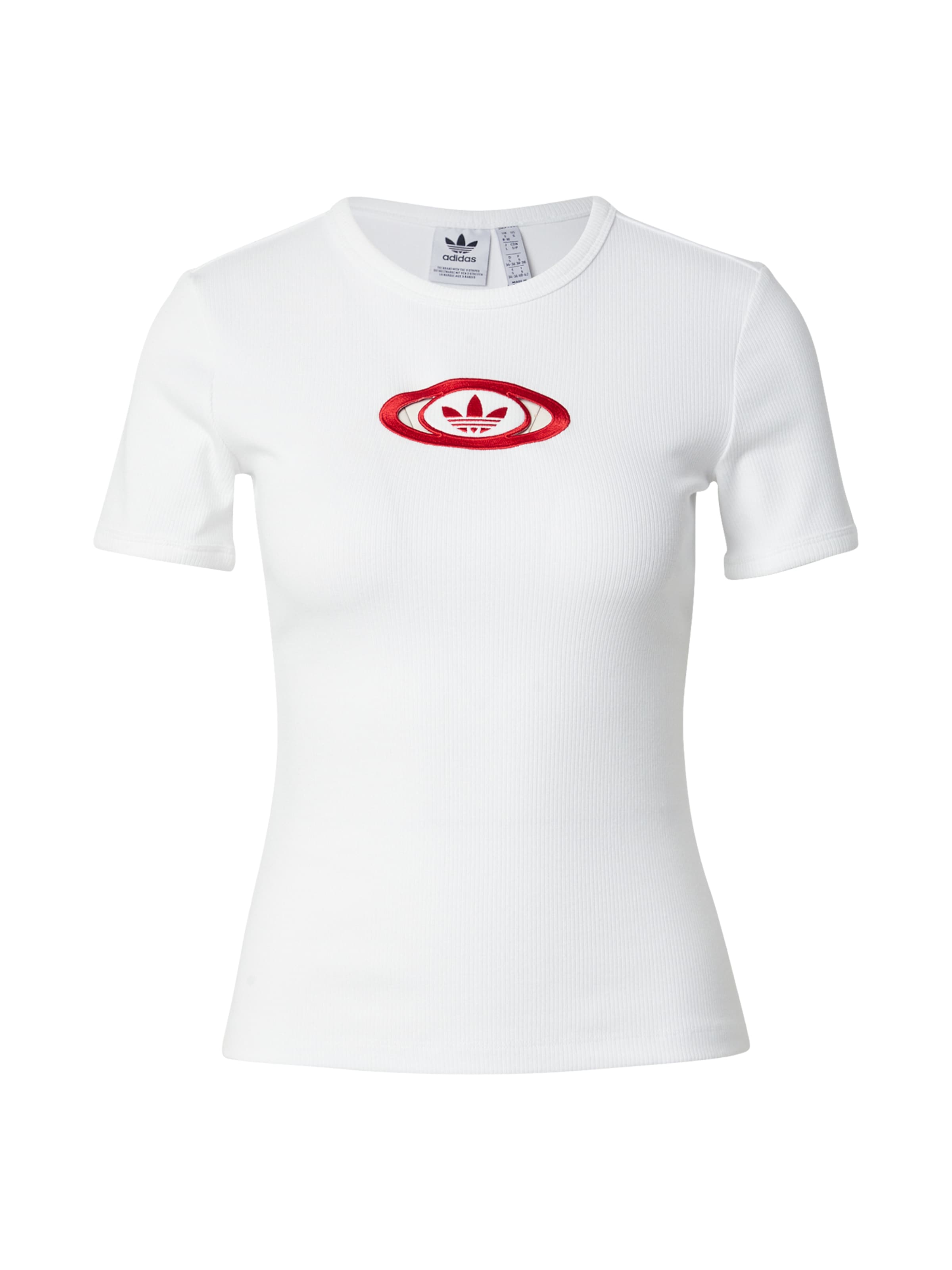 ADIDAS ORIGINALS - Camiseta 'CAMPUS2000' en blanco: frente