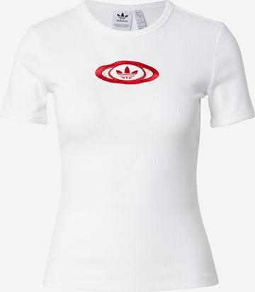 ADIDAS ORIGINALS Shirt 'CAMPUS2000' in White: front