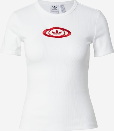 ADIDAS ORIGINALS Majica 'CAMPUS2000' u crvena / bijela, Pregled proizvoda