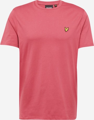 Lyle & Scott Μπλουζάκι σε ροζ: μπροστά