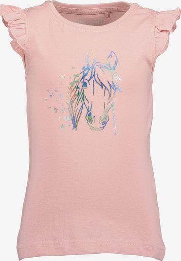 BLUE SEVEN Majica u svijetlozelena / lavanda / tamno narančasta / roza, Pregled proizvoda