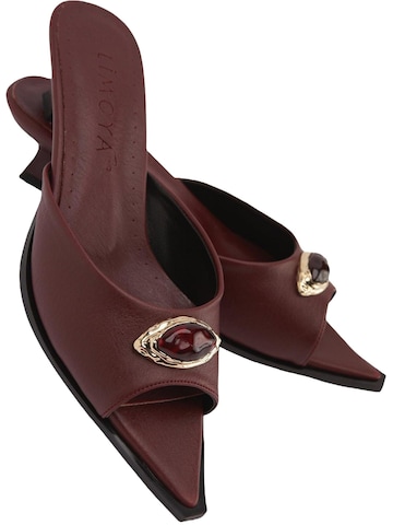 Mule 'Dania' Limoya en rouge