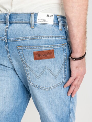 regular Jeans 'Texas' di WRANGLER in blu