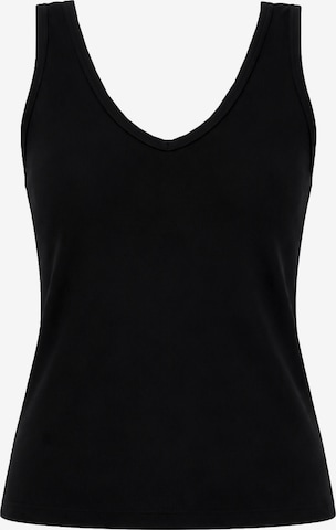 SASSYCLASSY Top in Schwarz: Vorderseite