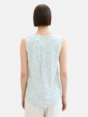 TOM TAILOR Bluse in Blau