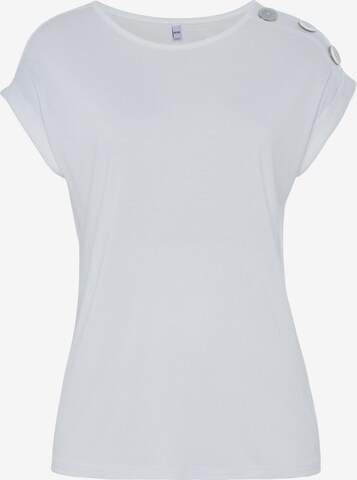 BUFFALO - Camiseta en blanco: frente