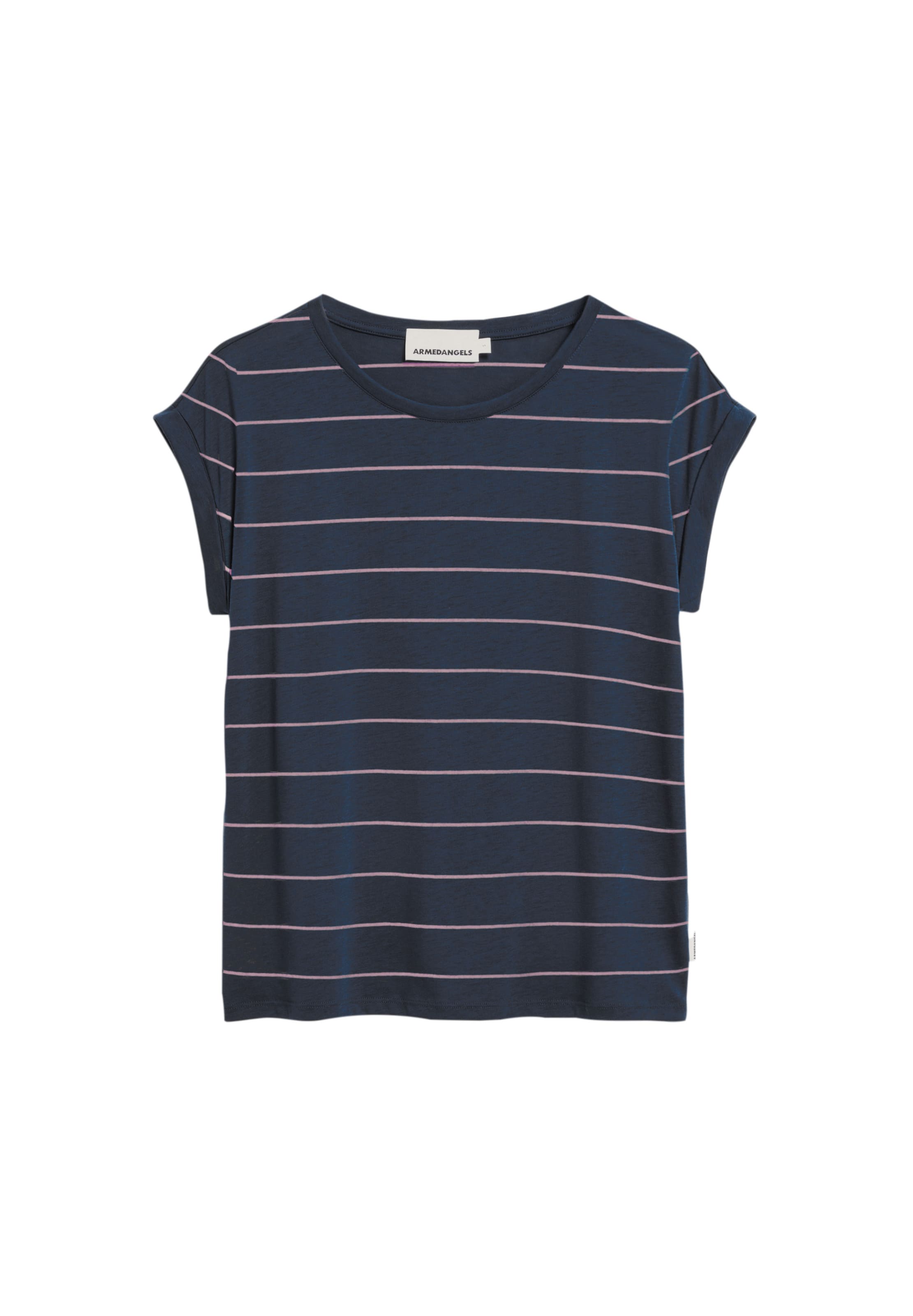 T-shirt 'JILAANA' ARMEDANGELS en bleu : devant