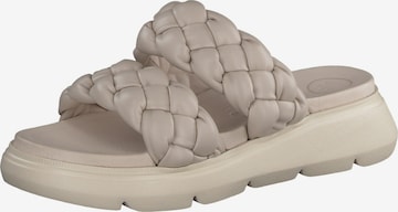 Paul Green Pantolette i beige: framsida