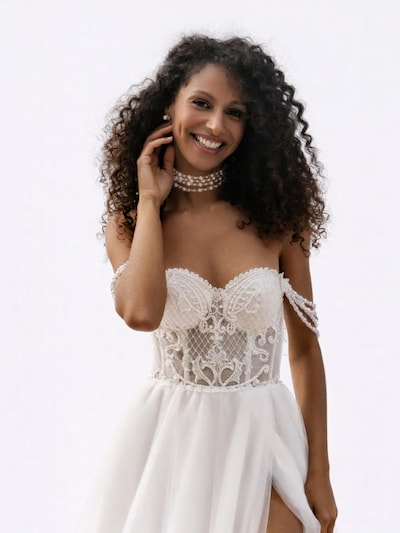 Devotion Dresses Abendkleid 'Wedding dress Ana' in 36 in elfenbein, Produktansicht
