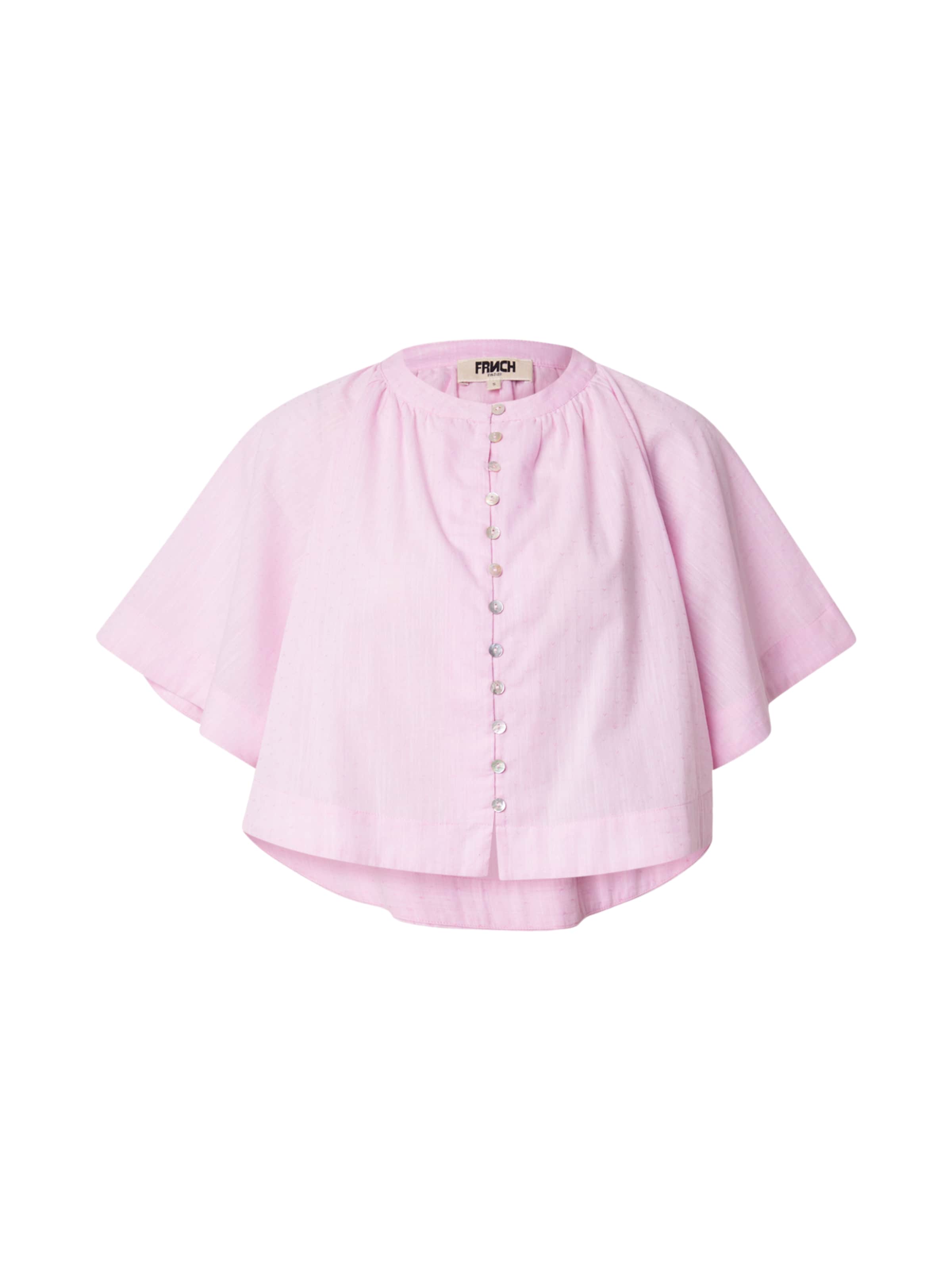 FRNCH PARIS Blouse in Roze: voorkant