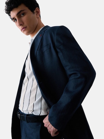 Liu Jo Regular fit Colbert 'LIU JO UOMO GIACCA BLAZER LINO GIACCA' in Blauw