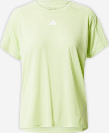 ADIDAS PERFORMANCE - Camiseta funcional 'Train Essentials' en verde: frente