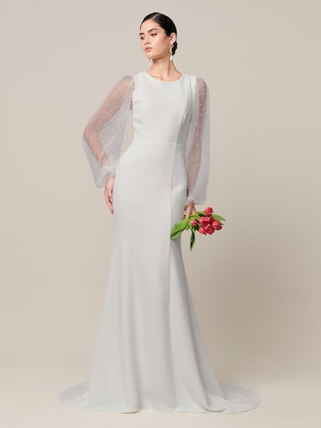 Robe de soirée 'Camille' Willa en blanc