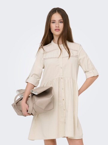 Abito camicia 'ONLChicago-Aime' di ONLY in grigio: frontale