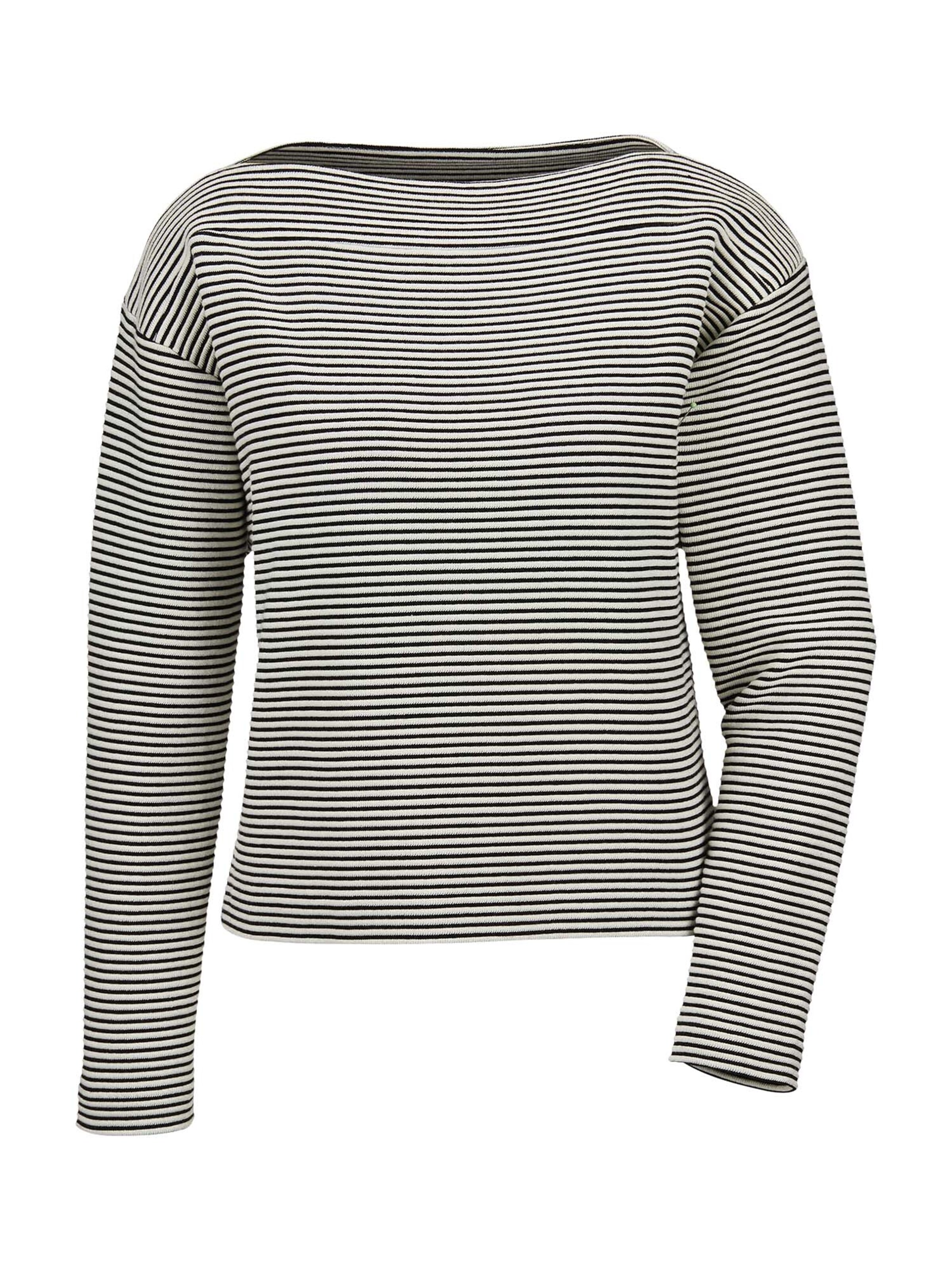 Sweat-shirt MADELEINE en noir : devant