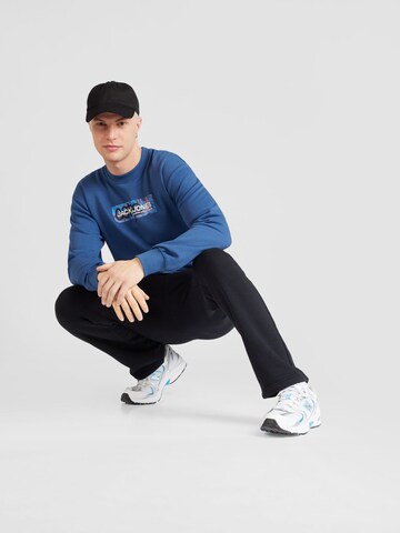 JACK & JONES Tréning póló - kék