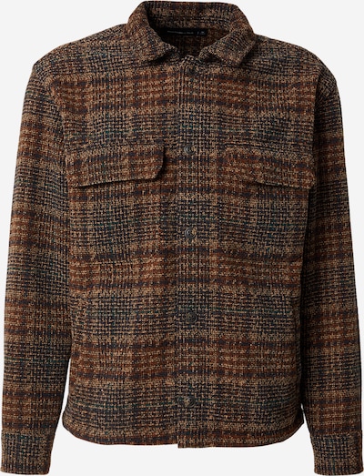 Abercrombie & Fitch Välikausitakki värissä tummabeige / laivastonsininen / ruskea / tummanvihreä, Tuotenäkymä