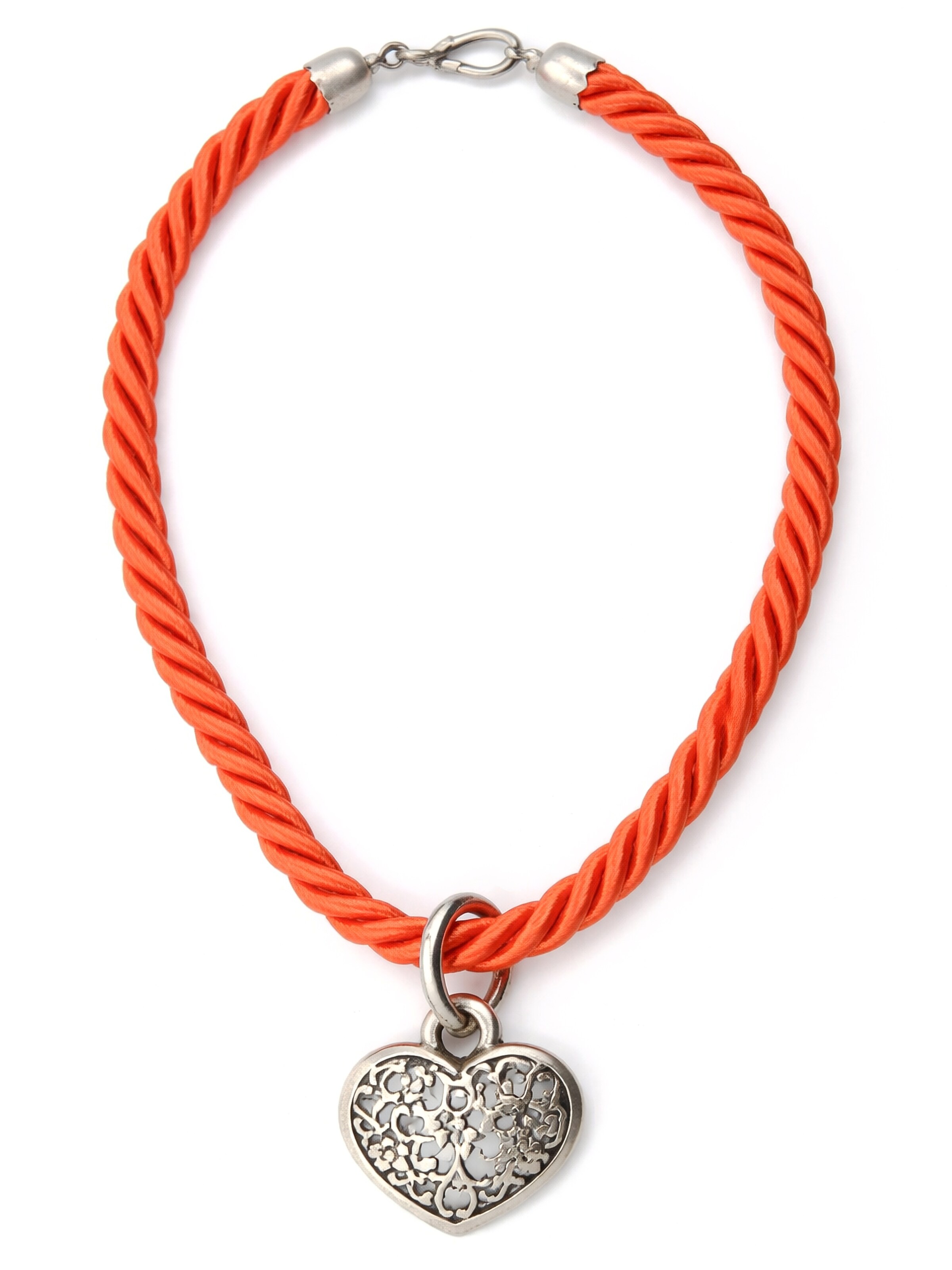Allgäu Rebell Necklace 'Franzi' in Onesize in Orange red, Item view