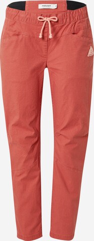 Maloja Slimfit Outdoorové kalhoty 'Mankei' – pink: přední strana