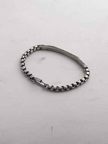 Braccialetto 'FORGED' di REYTEL in argento