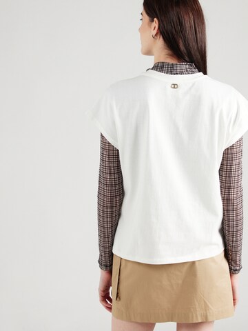 T-shirt Twinset en blanc