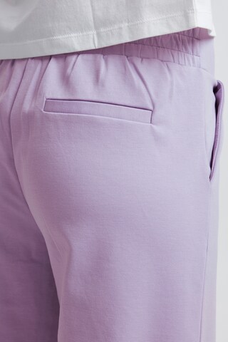 Wide Leg Pantalon à pince 'KATE' ICHI en violet