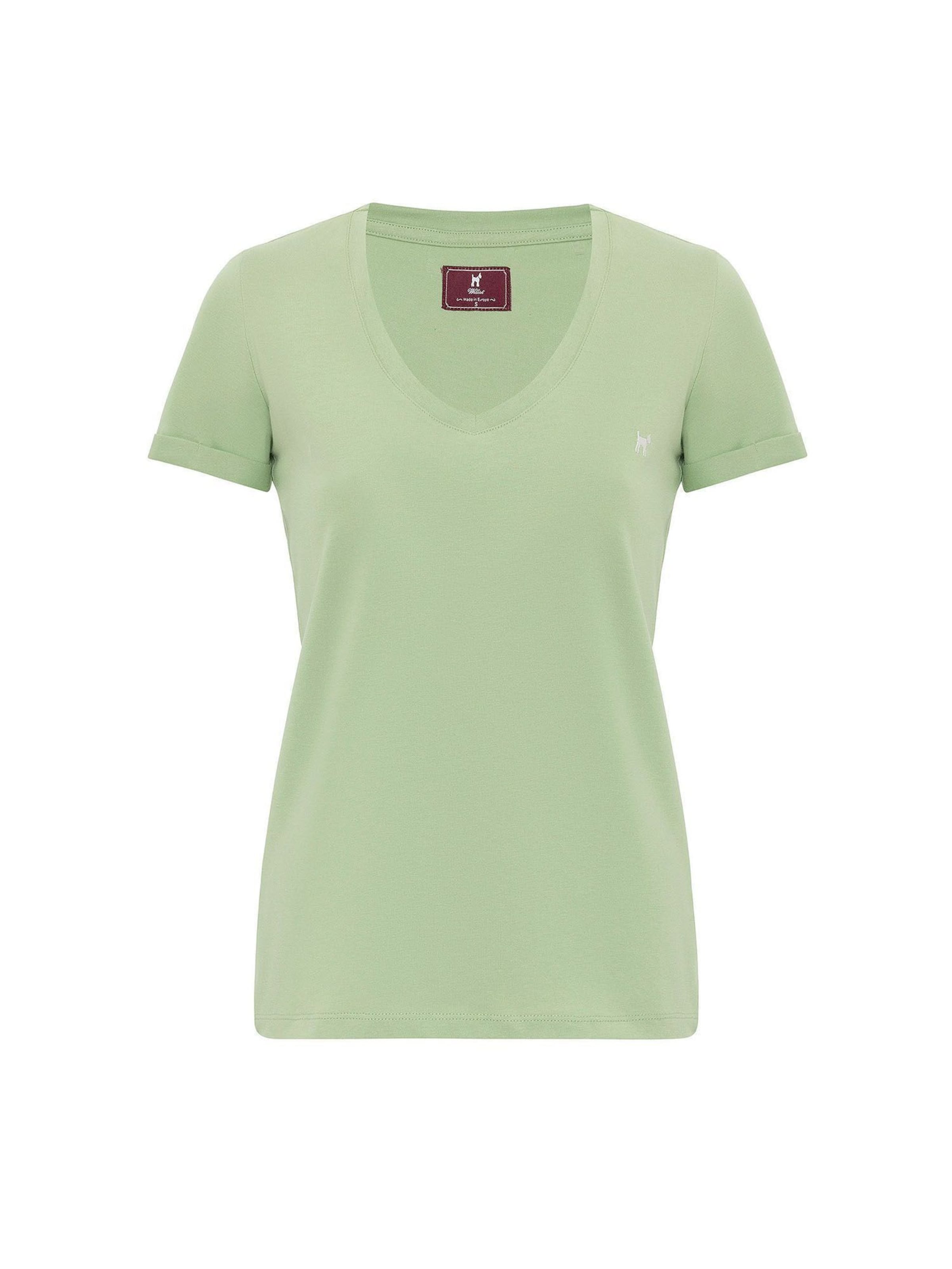 Williot T-Shirt in Grün: Vorderseite