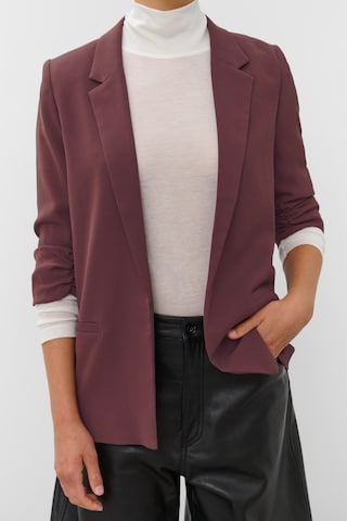 SOAKED IN LUXURY - Blazer 'Shirley' em roxo