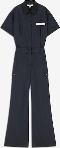 Twist Jumpsuit in Blauw: voorkant