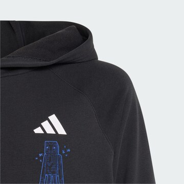 ADIDAS SPORTSWEAR - Camiseta deportiva 'Adidas x Minecraft' en negro