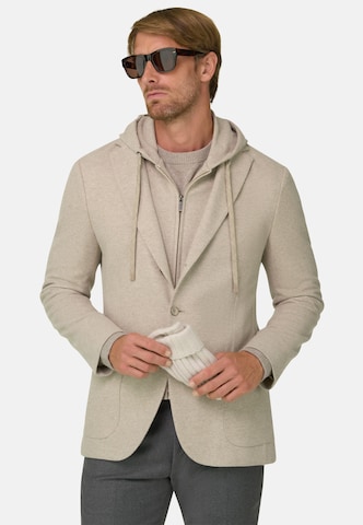 Boggi Milano Regular fit Colbert in Wit: voorkant