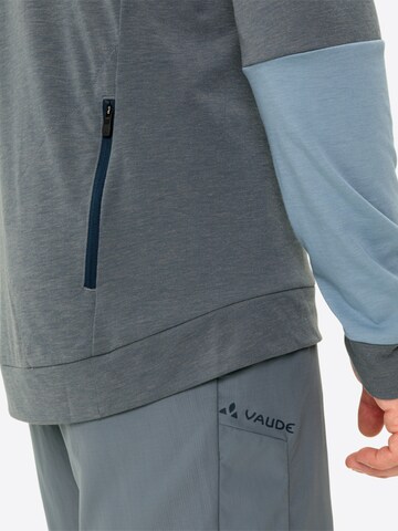 VAUDE Sports sweatshirt 'M Qimsa HO' in Grey