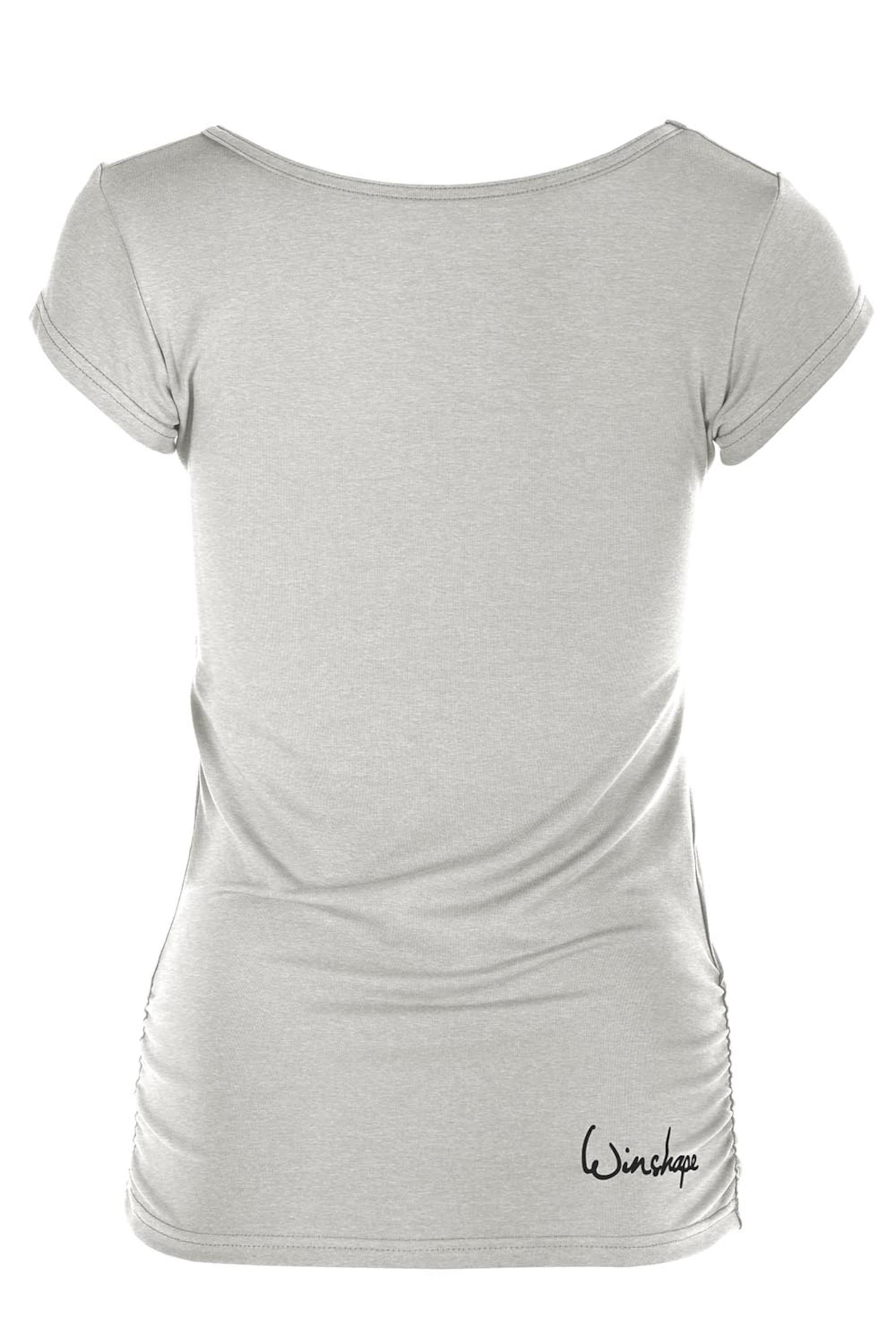 Winshape Λειτουργικό μπλουζάκι 'WTR4' σε γκρι