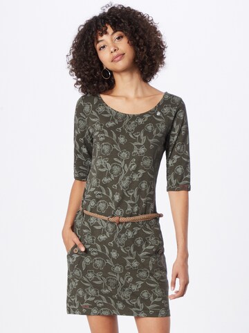 Ragwear Jurk 'TANYA' in Groen: voorkant