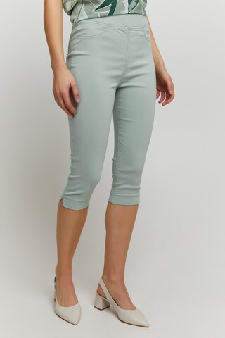 b.young Slimfit Broek 'BYKEIRA' in Groen: voorkant